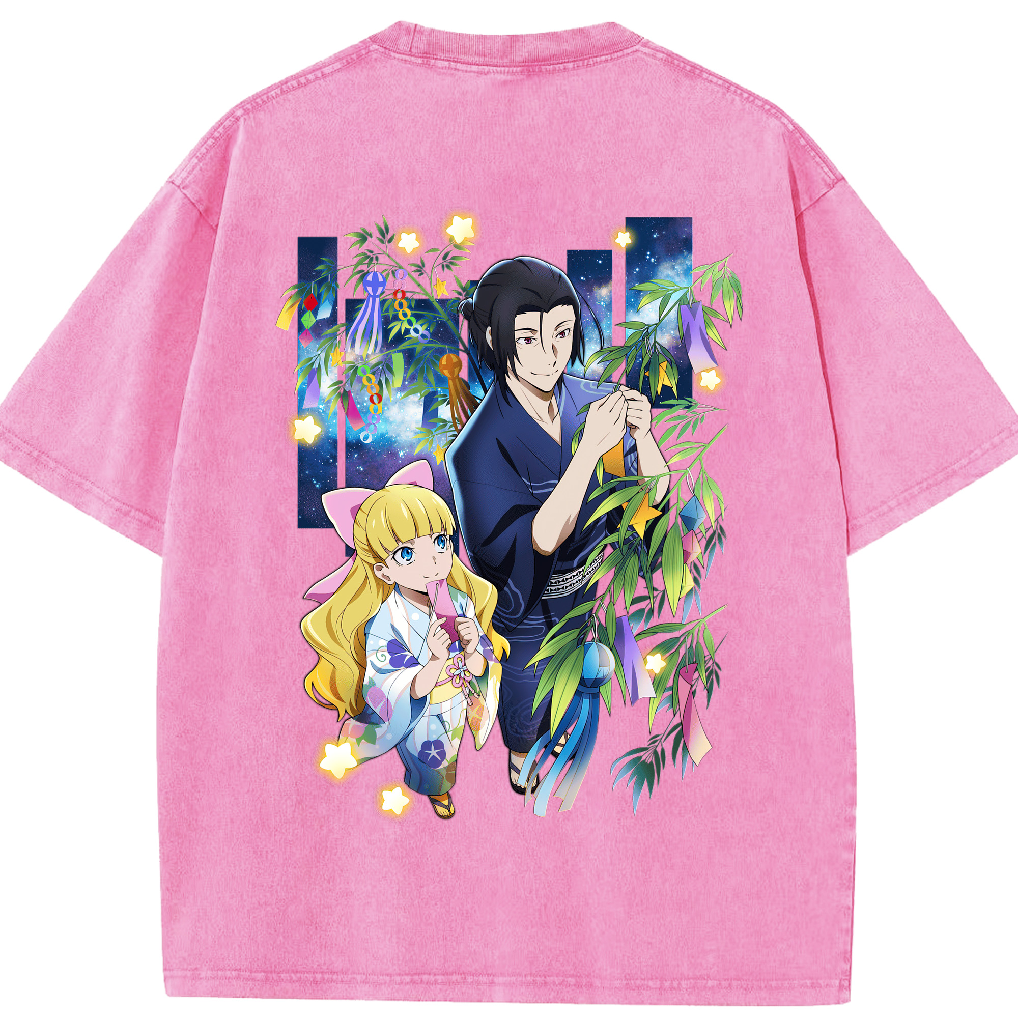 （画像用） 文豪ストレイドッグス Bungo Stray Dogs 綿100% ヴィンテージ風 半袖Tシャツ（背面プリント）